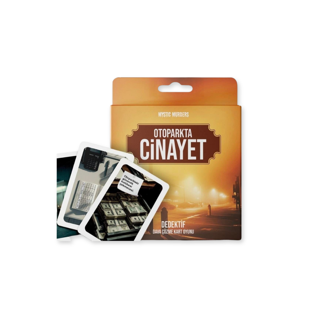 Dedektif Kart Oyunu - Otoparkta Cinayet