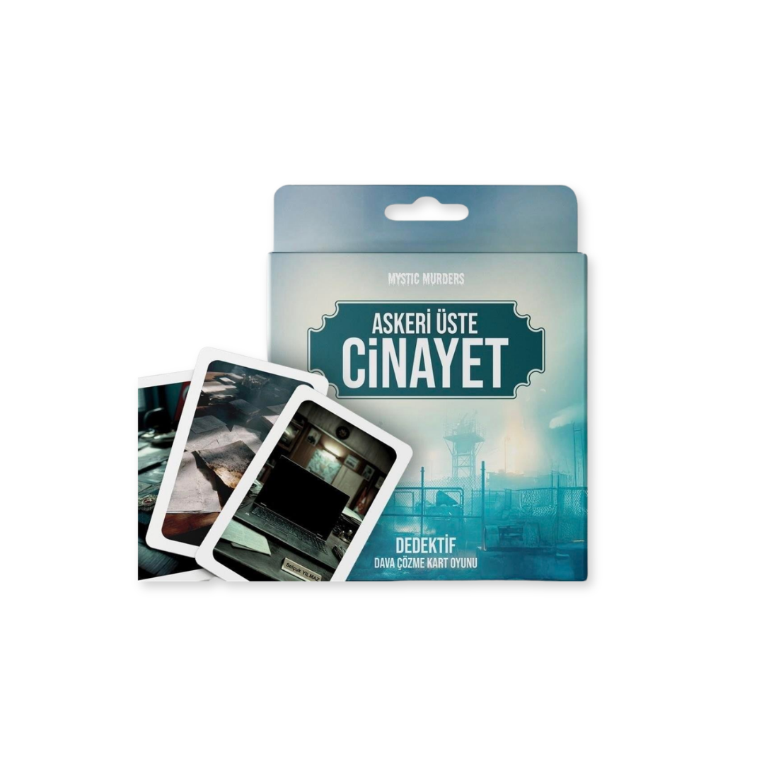 Dedektif Kart Oyunu - Askeri Üste Cinayet
