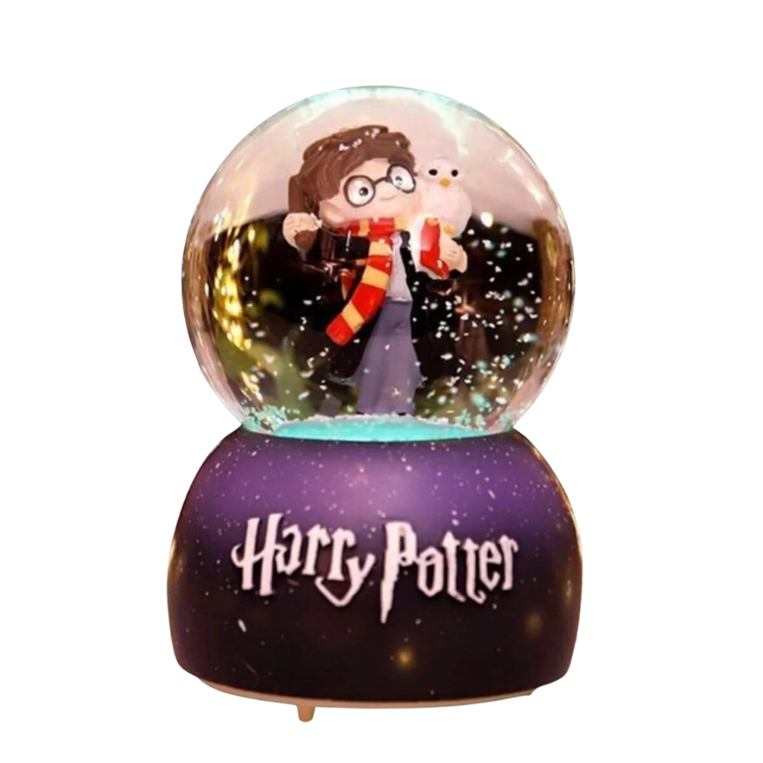 Harry Potter Işıklı Müzikli Kar Küresi (Orta Boy)
