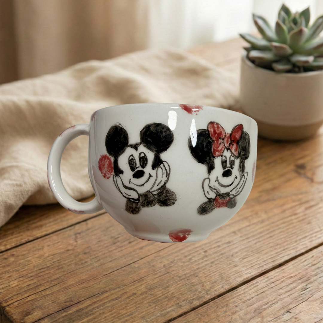 El Yapımı Seramik Kupa 35