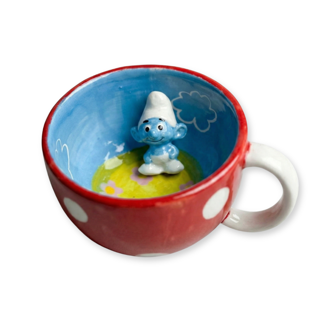 El Yapımı Seramik Kupa 37