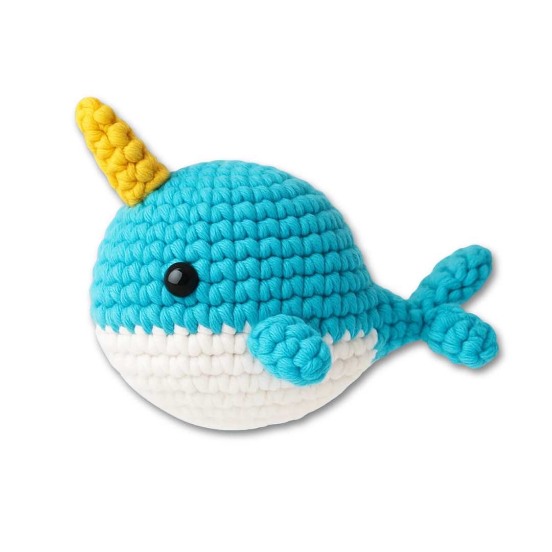 Balina Amigurumi Kiti - Pratik Örgü İp