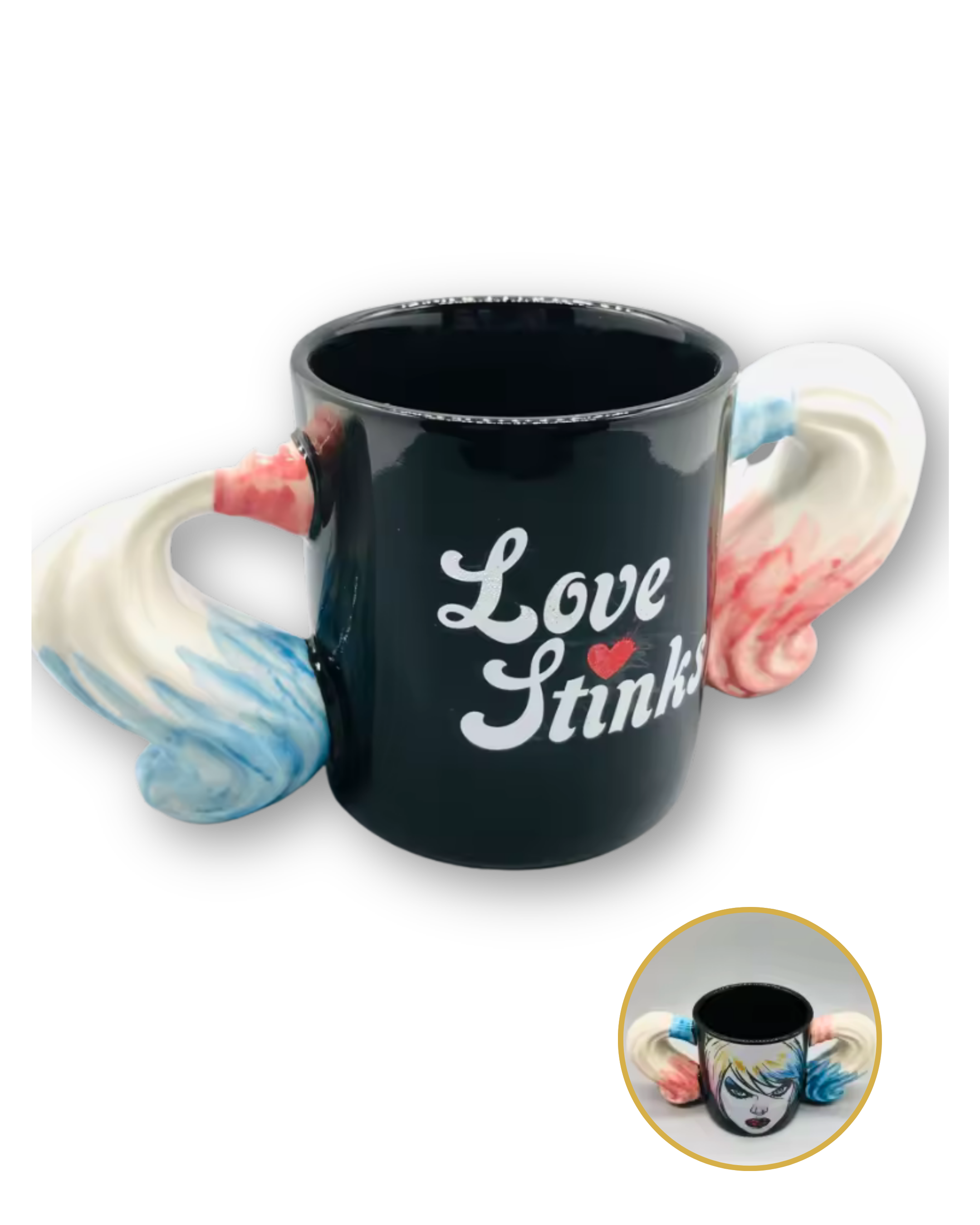 Harley Quinn Seramik Kupa