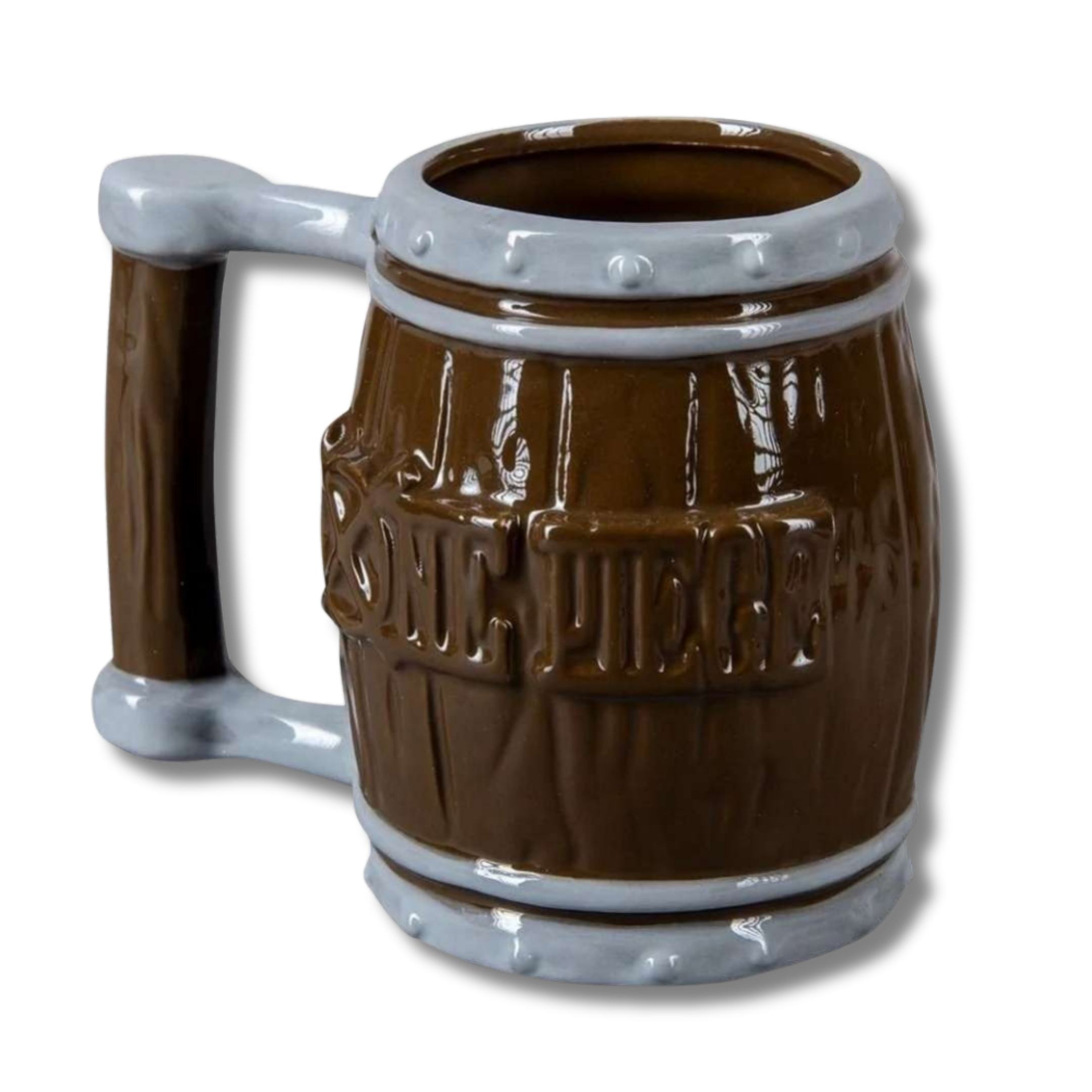 Korsan Fıçı Seramik Kupa