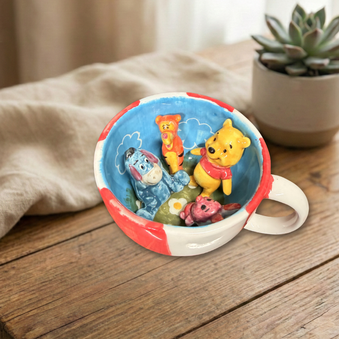 El Yapımı Seramik Kupa 39