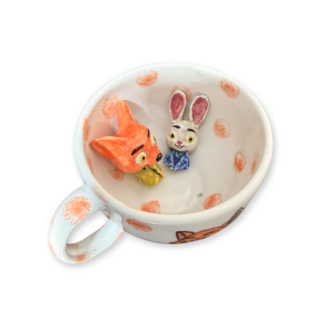 El Yapımı Seramik Kupa 38