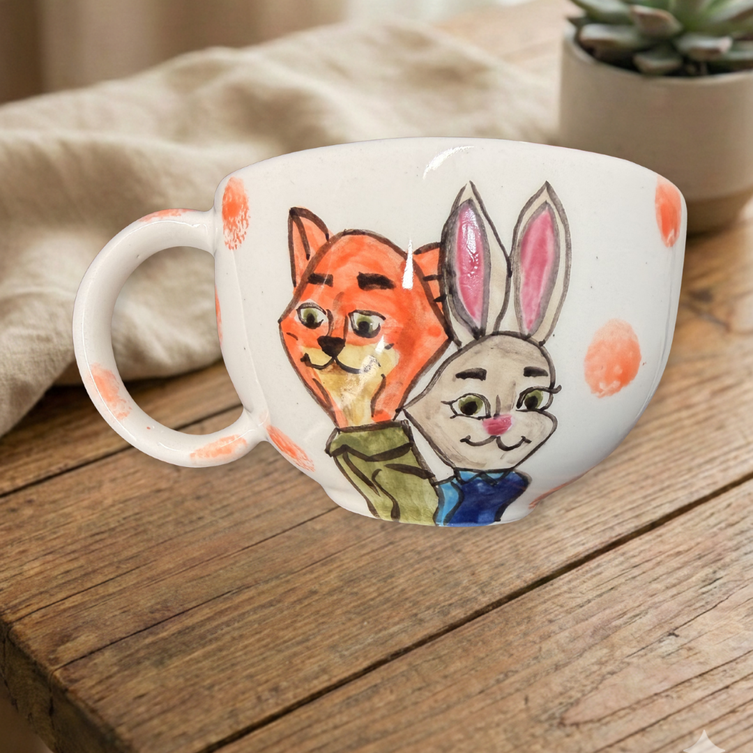 El Yapımı Seramik Kupa 38