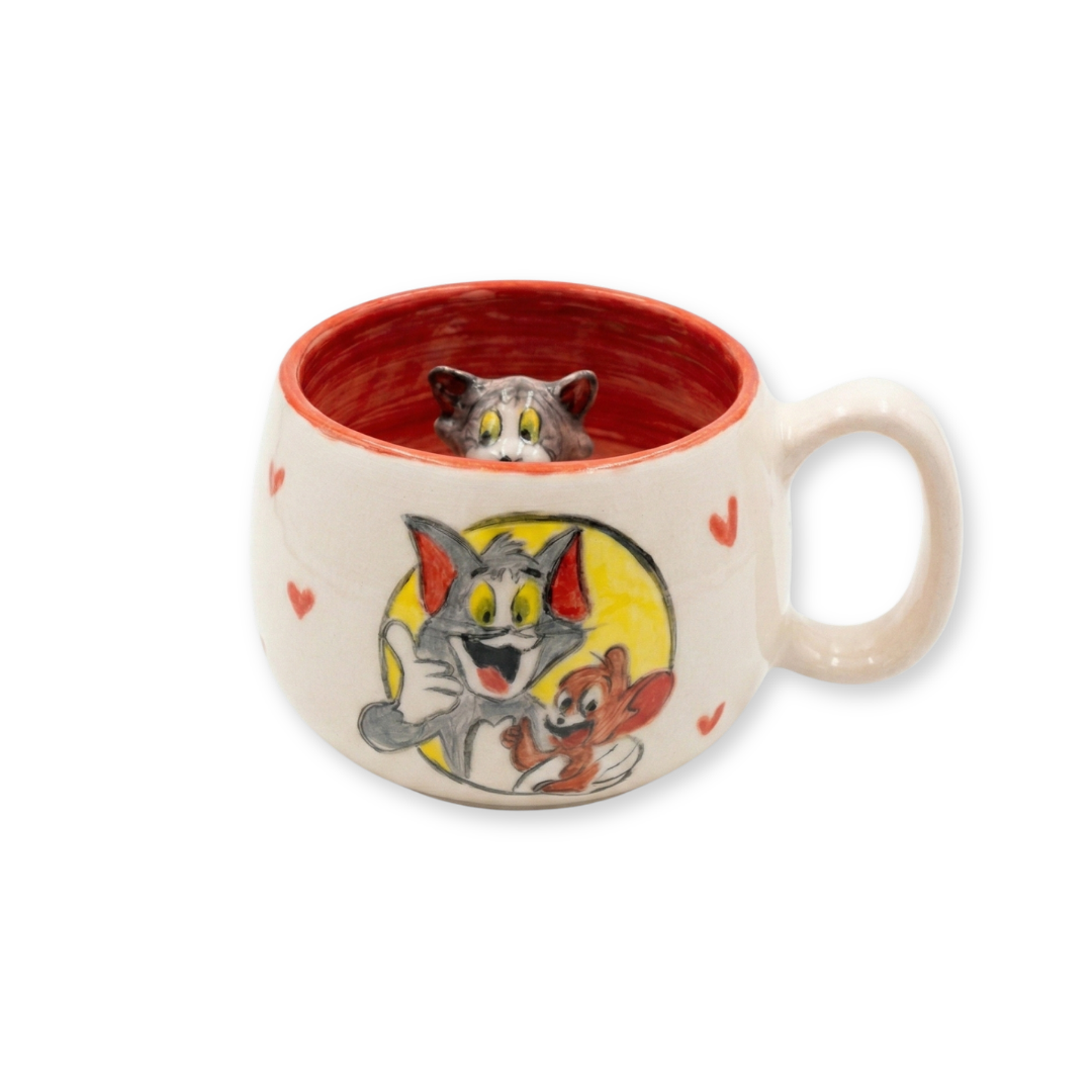 El Yapımı Seramik Kupa 36