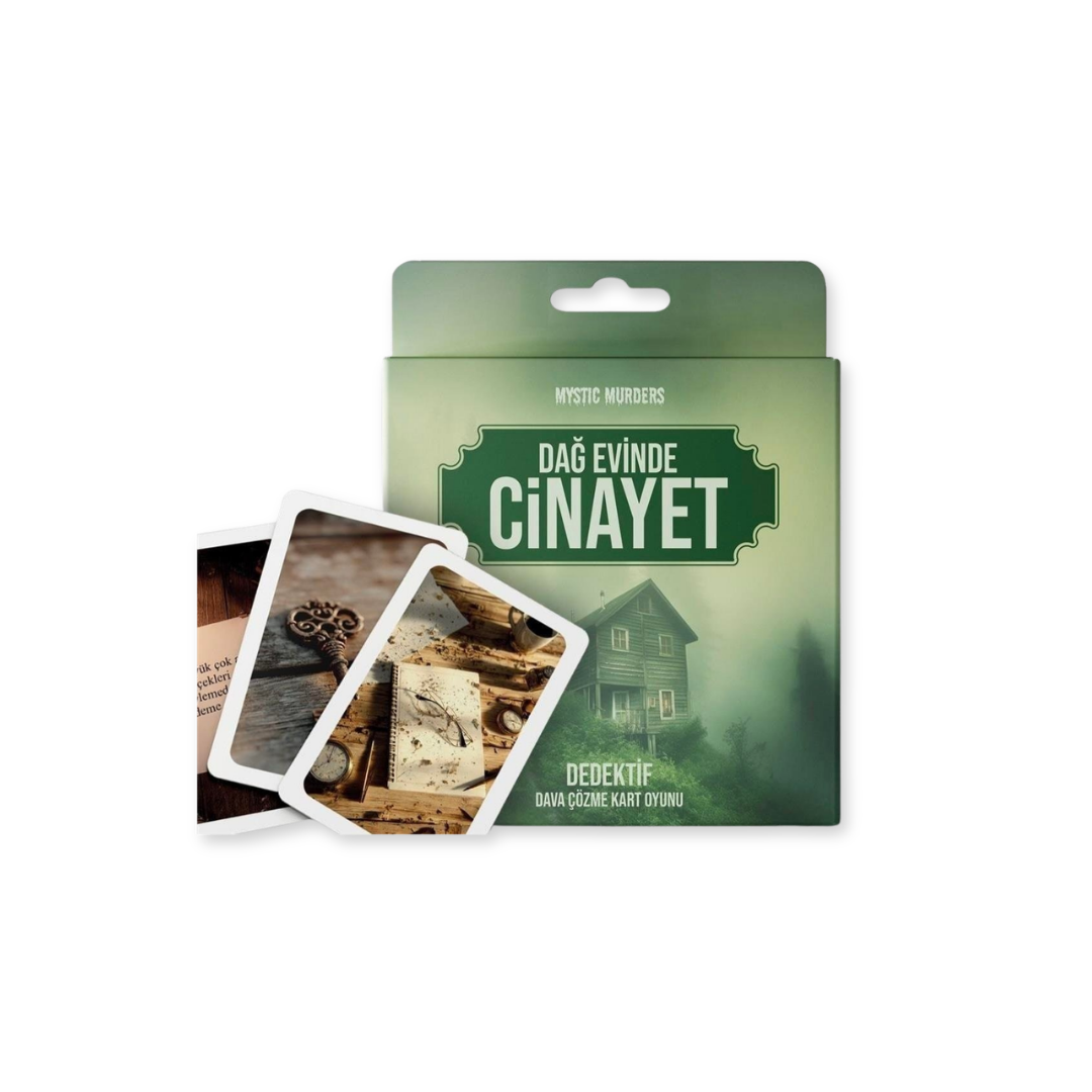 Dedektif Kart Oyunu - Dağ Evinde Cinayet