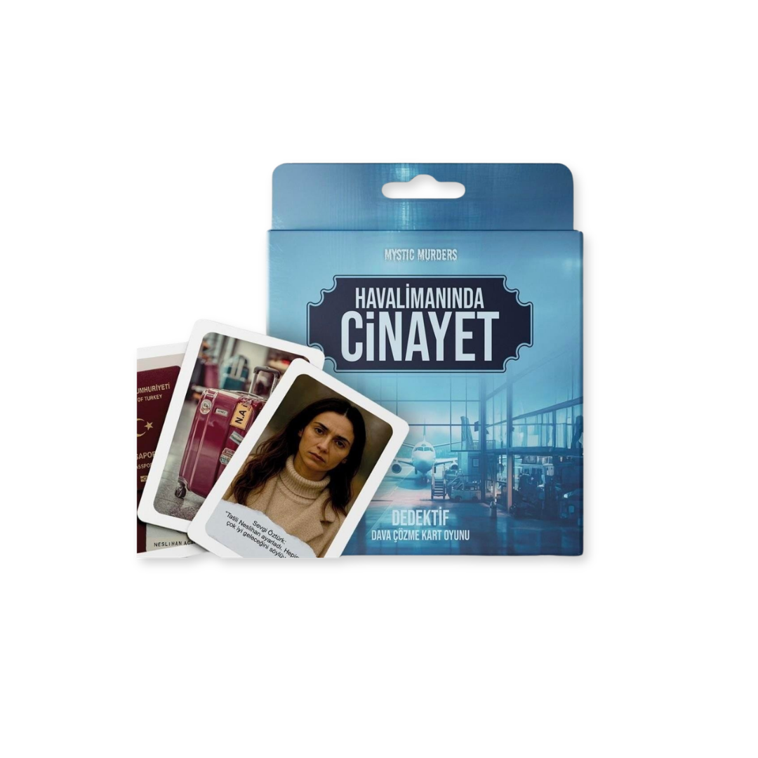Dedektif Kart Oyunu - Havalimanında Cinayet