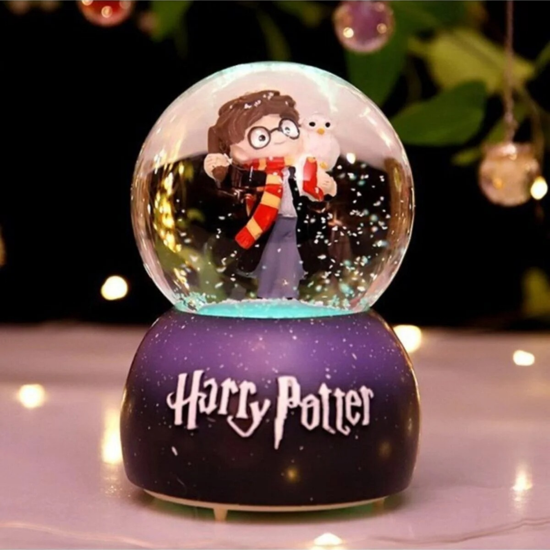 Harry Potter Işıklı Müzikli Kar Küresi (Orta Boy)