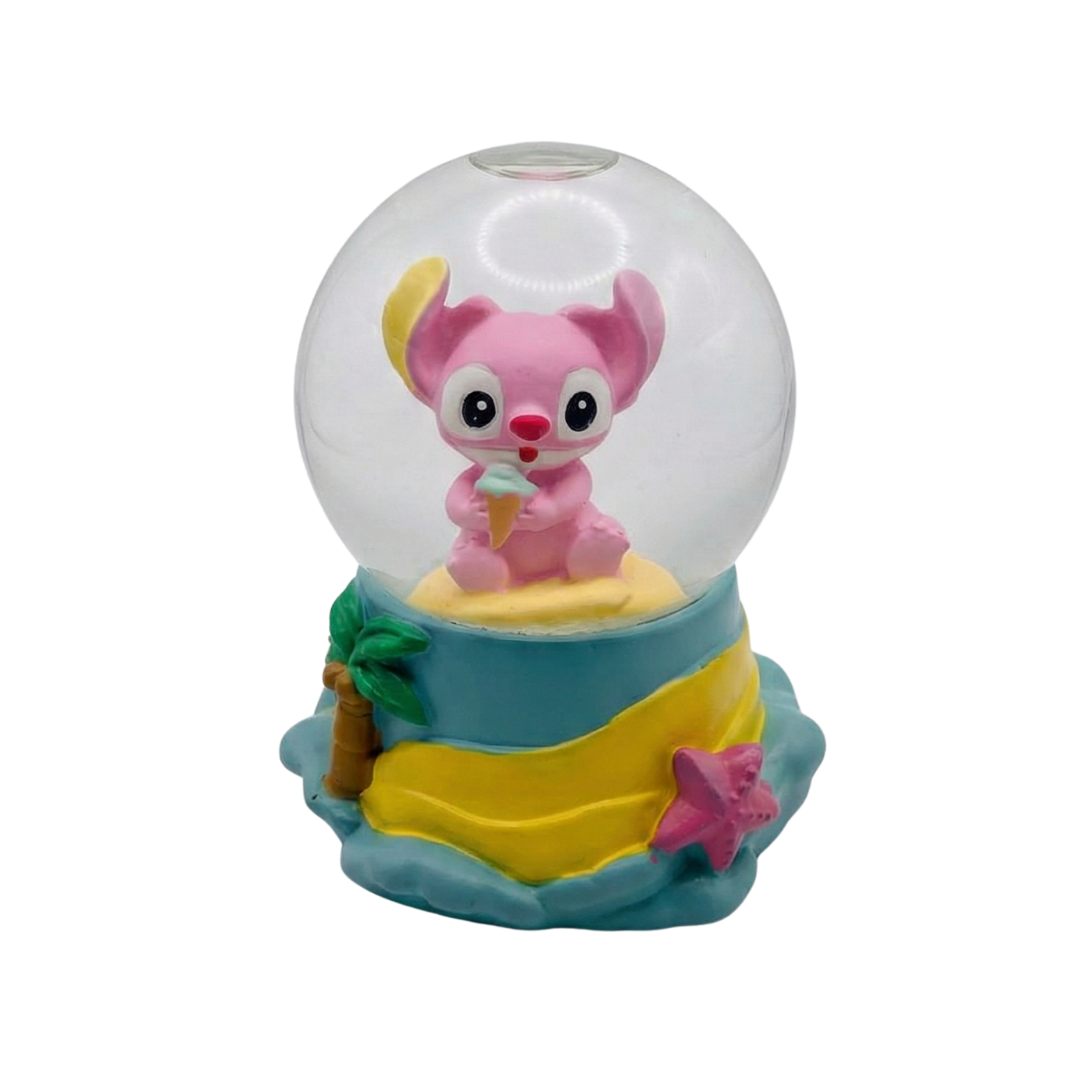 Angel Işıklı Müzikli Kar Küresi (Küçük Boy)