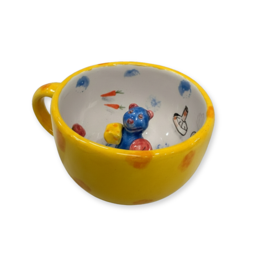 El Yapımı Seramik Kupa 7