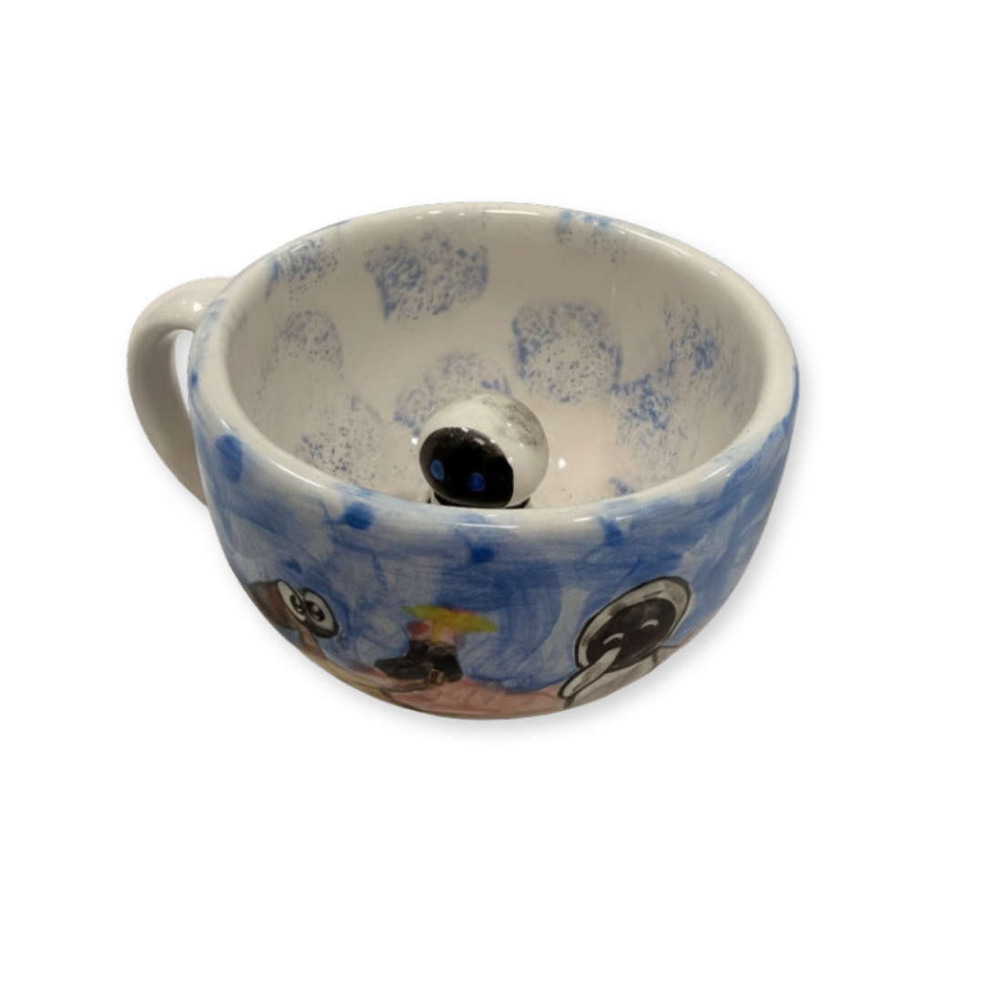 El Yapımı Seramik Kupa 11