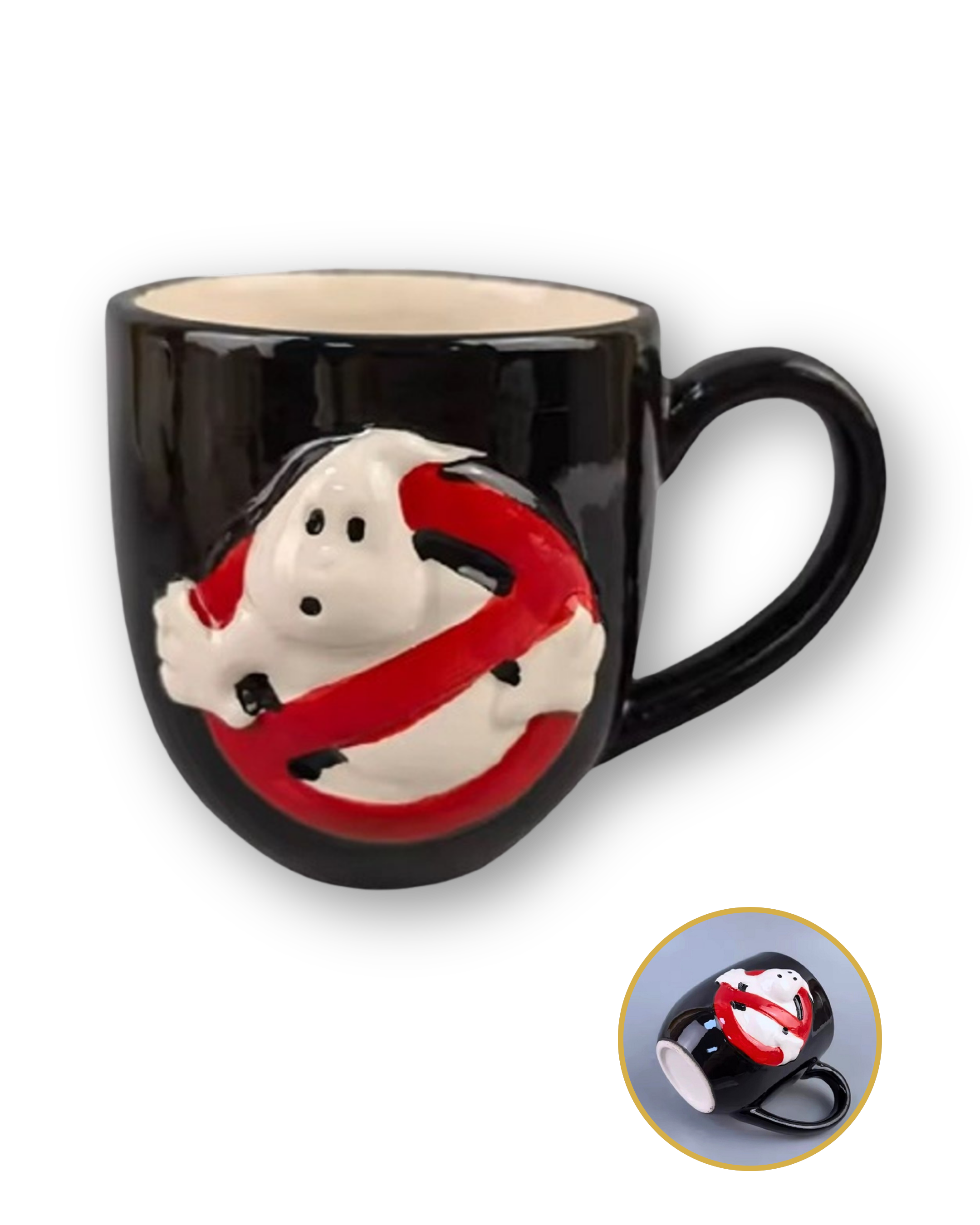 Hayalet Avcısı Temalı Seramik Kupa