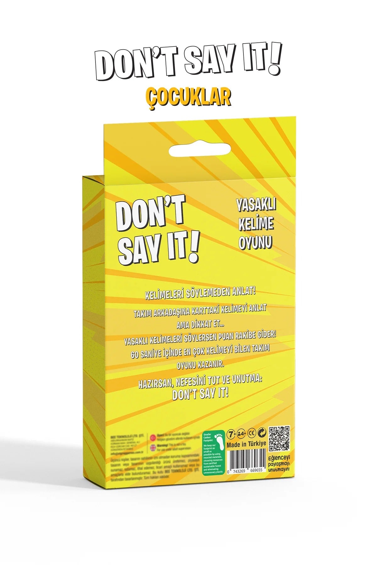 Çocuklar - Don't Say It! | Yasaklı Kelime Oyunu