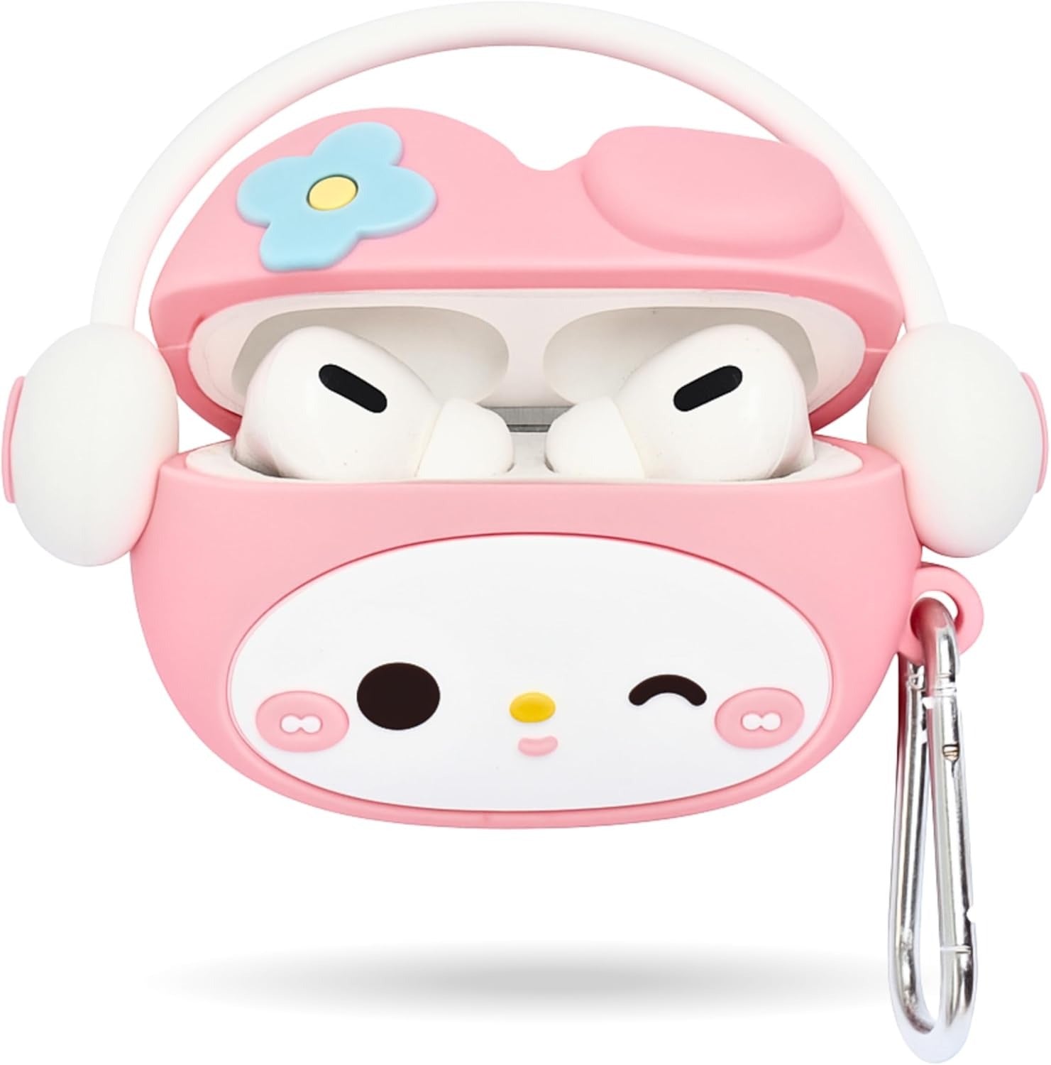 Neon Pembe Airpods Kılıfı